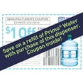 thumbnail image 7 of Primo® Water Deluxe Bottom Loading Hot/Cool/Cold Water Dispenser, Pewter, Model 601089, 7 of 7