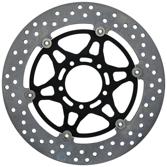 Niche Front Brake Rotor for Ducati 848 EVO Monster S4R 49240851A Motorcycle 519-CRT2424R