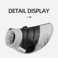 thumbnail image 6 of Dog Coats Pet hoodie Windproof Snow Clothes Wateproof Warm Cold Weather Harness Dogs Jacket, 6 of 7