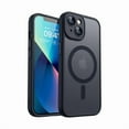 thumbnail image 1 of Chenchen Magnetic for iPhone 13 Case, Upgraded [Full Camera Protection] [Compatible with Magsafe] [Translucent Matte] Shockproof Protective Phone Case for iPhone 13 6.1" - Black, 1 of 1