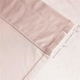 thumbnail image 3 of Voguele Blackout Curtain Energy Efficient Drapes Thermal Insulated Privacy UV Protection Window Panel Velvet Rod Pocket Light Pink W:59"x H:71"/ 150cm*180cm, 3 of 8
