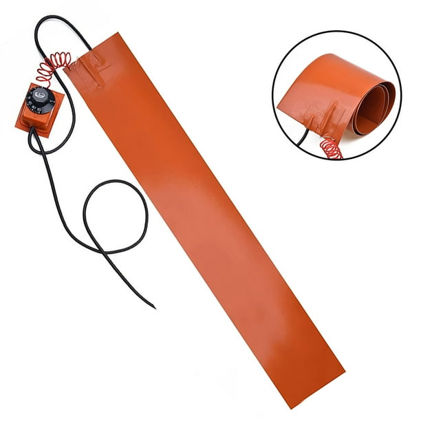 Goodhd High Temperature Silicone Heater Pad 120X3cm 60W Guitar Heater