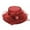 Z#1 Wine Red, variant on Dyfzdhu Elegant Women Cap Wide Brim Gauze Summer Sun Hat For Party Wedding