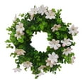 thumbnail image 1 of DOLITY 12 Inches Eucalyptus Wreath Garland Artificial Leaves Fake Flower Artificial for Pink, 1 of 8