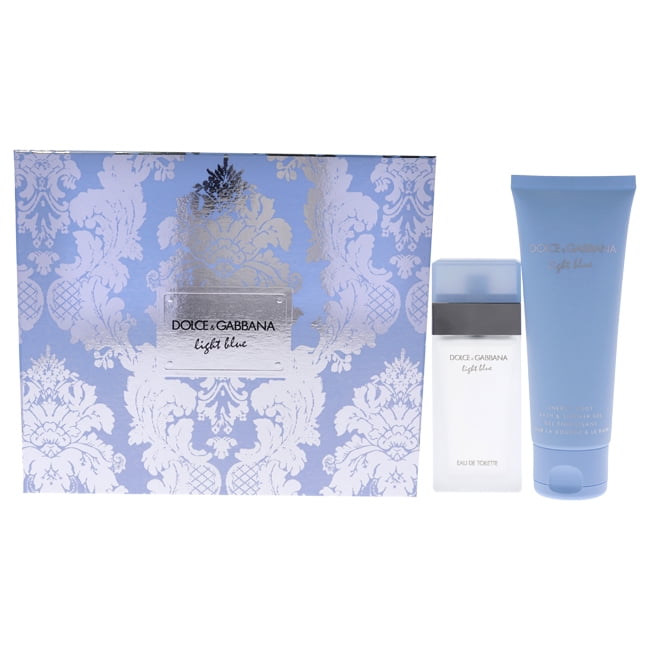 Light Blue by Dolce and Gabbana for Women 2 Pc Gift Set 0.84oz EDT