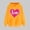 Yellow(New), variant on PNTUTB Women's Fashion Print Casual Winter Warm Hoodie Pullover Long Sleeved Comfortable Sweatshirt