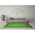 thumbnail image 3 of Ahgly Company Indoor Rectangle Oriental Green Traditional Area Rugs, 7' x 9', 3 of 4