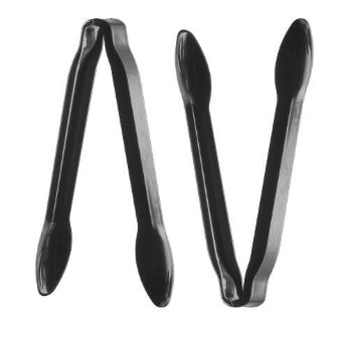 Black Plastic Salad Tongs 2 Ct.