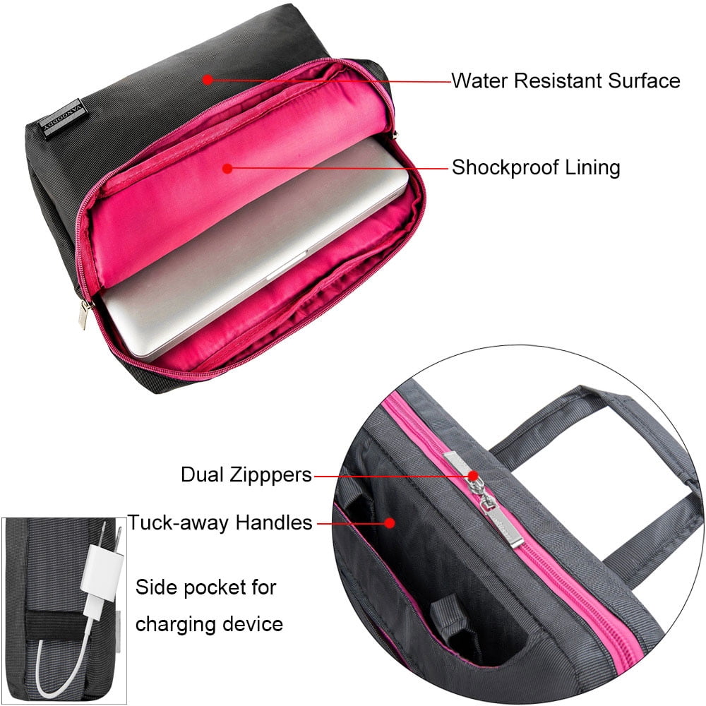 13.3 Inch Laptop Sleeve Shoulder Bag Briefcase Handbag for School Work Women Men