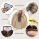 thumbnail image 3 of Toppers Aimeolyn para mujer, cabello humano real, 35 cm, 3 of 7