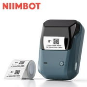 NIIMBOT B1 Label Makers, 2 Inch Bluetooth Label Maker Auto Identification Portable Label Printer