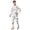 Men, variant on DIY Outfits, Printed One Piece Pajama Jumpsuit, Long Sleeve Black White Celestial Doodle Print Full Body Romper, Soft Matching Sleepwear for Kids Bedtime Home Lounge Travel Everyday Relaxed Wear