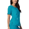 thumbnail image 3 of Adar A Haut de Blouse Médicale à Col en V pour Femmes, Adulte, 3 of 7