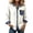 Beige, variant on Womens Shirts Lapel Color Block Long Sleeve Button Down Blouse Stylish Dressy Casual Summer Shirts
