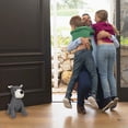 thumbnail image 6 of Decorative Dog Door Stop - 2.3 lb. Weighted Door Stopper for Living Room, Bedroom or Office - Adorable Puppy Design with Black and White Herringbone Fabric - Durable and Stylish Door Holder, 6 of 10