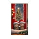 thumbnail image 2 of Cubierta de puerta de Navidad 35 x 71 pulgadas | Decoración navideña de poliéster | Banner de puerta de Navidad multicolor festivo para el hogar | Duradero, fácil de instalar, se adapta a puertas, 2 of 6