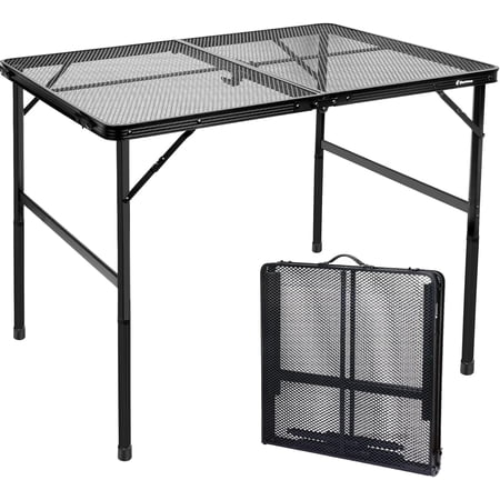 camping table with adjustable height product
