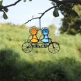 thumbnail image 3 of CNKOO Angel Arts Color Home Pendant Couple Window Pendant Decoration Decoration & Hangs, 3 of 3