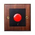 thumbnail image 1 of Luzkey Switch Control Panel Outlet Panel 86 Type Decor Elegant Practical Wooden Lighting Switch Plate for Household Electrical Setup Alarm switchpanel, 1 of 8