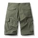 thumbnail image 4 of pstuiky Pantalones cortos para hombre, Pantalones cortos cargo casuales de moda para hombre, con bolsillos y botones, cintura elástica Pantalones cortos de baloncesto, 4 of 9