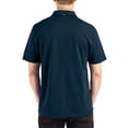thumbnail image 2 of Men's Cutter & Buck Navy New England Patriots Big & Tall Advantage Refresh Epic Confidence Recycled Tri-Blend Pique Polo, 2 of 2