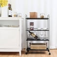 thumbnail image 1 of Costway 4 Niveaux Chariot de Rangement Roulant Organisateur de Cuisine Multifonction, 1 of 10