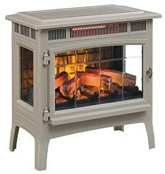 Duraflame 3D French Grey Infrared Electric Fireplace Stove with Remote  Control - DFI-5010-05 - Walmart.com