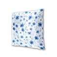 thumbnail image 3 of Small Blue Flowers and Leaves Throw Pillow Covers Pillowcases 20 x 20 Inch Home Decor 2 Packs for Bedroom Sofa, 3 of 6