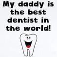 thumbnail image 2 of CafePress - My Daddy Is The Best Dentist In The World Body Sui - Baby Light Bodysuit, Size Newborn - 24 Months, 2 of 4