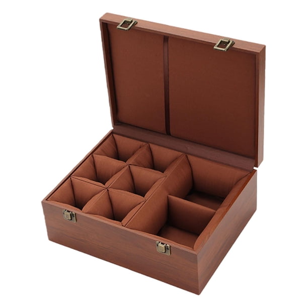Estuche de almacenamiento para juego de té, caja de almacenamiento ligera, regalo, gran capacidad 1 olla de 6 tazas