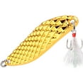 thumbnail image 3 of 10pcs Spoons Hard Fishing Lures Treble Hooks Metal Fishing Lure Baits Fishing, 3 of 27