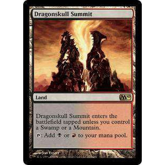 MtG 2010 Core Set Rare Dragonskull Summit #223