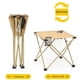 thumbnail image 4 of Mesa plegable para acampar, mesa de playa, mesa plegable con portavasos y bolso, ideal para acampar, pescar, hacer fogatas y picnics., 4 of 7
