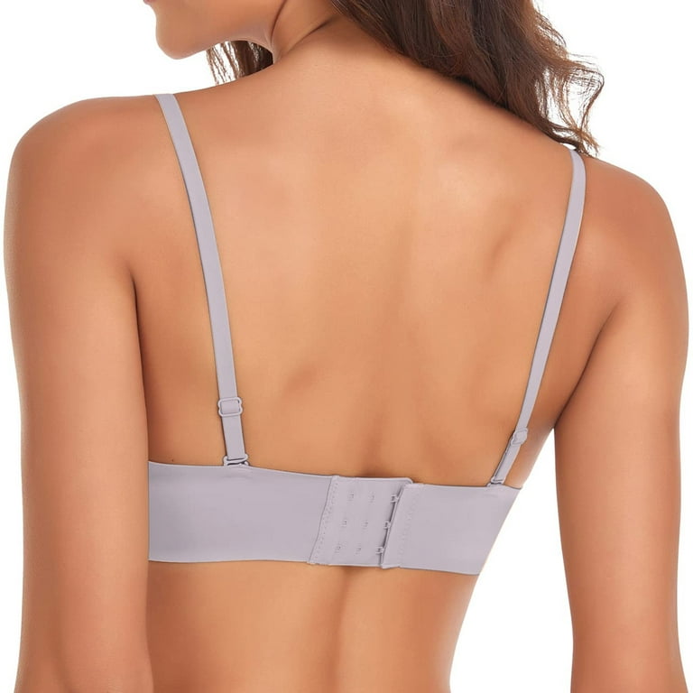 noarlalf bras for women women's t shirt bra with push up padded bralette  bra without underwire seamless comfortable soft cup bra underwear women