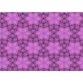 thumbnail image 1 of Ahgly Company Indoor Rectangle Patterned Dimorphotheca Magenta Pink Area Rugs, 7' x 10', 1 of 6