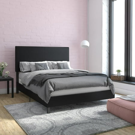 DHP Janford Upholstered Bed, Multiple Sizes and Multiple Colors