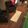 thumbnail image 3 of Ottomanson Coca-Cola Vintage Machine Washable Non-Slip Rubberback 2x5 Runner Rug, 20"x 59", Beige, 3 of 7