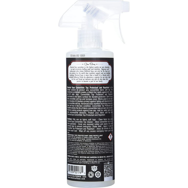 Chemical Guys Convertible Top Protectant and Repellent – Detailing