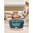 thumbnail image 2 of Electric Heated Lunch Box for Car and Home Dual Use, 304 Stainless Steel Portable Food Warmer with US Plug for Work Travel and Healthy Hot Meal Prep, 2 of 6