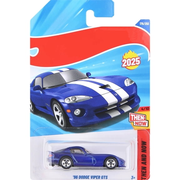 HW 2025 96 Dodge Viper GTS (Blue) Then And Now