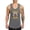 Grey, variant on Men Sleeveless Shirt Men's Stringer Fitness Performance Muscle Sleeveless Gym Training Bodybuilding Tank Grey XXL