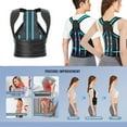 thumbnail image 2 of Adjustable Posture Corrector Belt for Women and Men Back Support Belt Thoracic Back Brace Straightener, 2 of 4