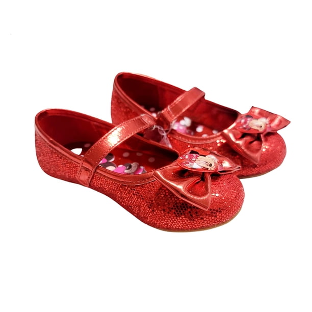 Disney Minnie Mouse Red Girl's Heel Dress Shoe (Toddler/Little Kid
