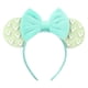 thumbnail image 5 of Decoración de jardín de terciopelo para bebé, orejas de Mickey, vestido de cumpleaños, Aro para el cabello, lazo brillante, accesorios para el cabello de Mickey, 5 of 5