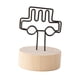 thumbnail image 4 of Porta tarjetas de lugar Soporte para número de mesa Soporte multifunción con clip para notas para fiestas Auto, 4 of 9