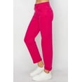 thumbnail image 4 of RISEN High Waist Rolled Hem Straight Jeans, 4 of 5