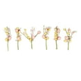 thumbnail image 2 of Fake Flowers,6PCS Artificial Easter Egg Picks Colorful Easter Picks And Sprays For Floral Arrangements Spring Floral Stems For Home Vase Flower Arrangement Table Centerpiece Decor, 2 of 9