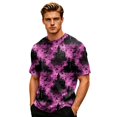 thumbnail image 5 of Halloween Shirts for Men Funny Pumpkin Ghost Print Graphic Halloween Tshirts Round Neck Short Sleeve Halloween Tee Shirts, 5 of 5