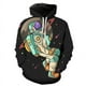 thumbnail image 2 of Sudadera con capucha con estampado 3D de astronauta de dibujos animados para hombres y mujeres, sudaderas casuales de gran tamaño, ropa de calle de hip hop para niños, 2 of 5