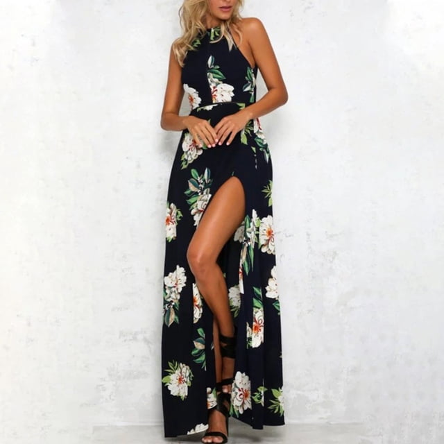 Fankiway Été Femmes Imprimé Sans Manches Occasionnel Épissage Robe de Réservoir Robes de Soleil pour les Femmes Robes Sans Manches pour les Femmes Grande Taille